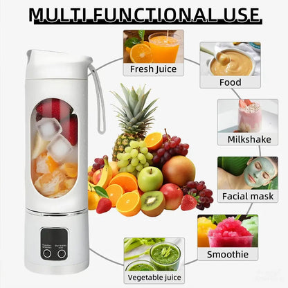 Portable Digital Multimode Juicer Blender – with Smart LED Display and Leak-Proof Design, Ideal for Smoothies, Juices, Shakes & Healthy Lifestyle